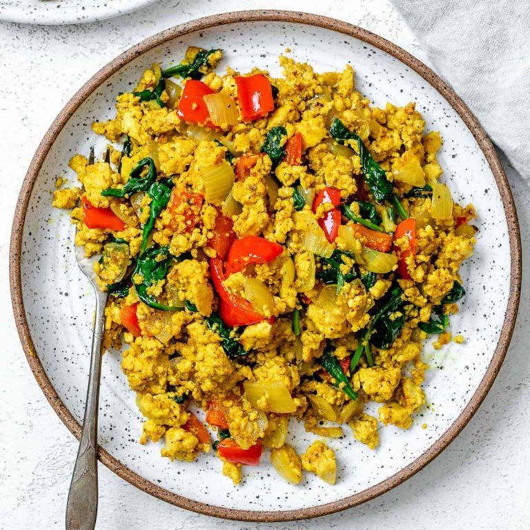 Veggie-Packed Scrambled Tofu Stir-Fry
