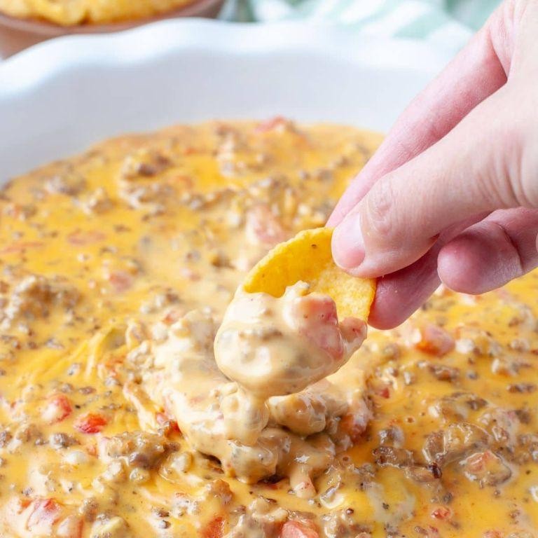 Velveeta Sausage and Beer Cheese Explosion