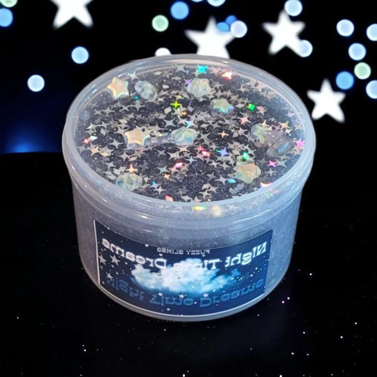 Velvet Night Clear Slime