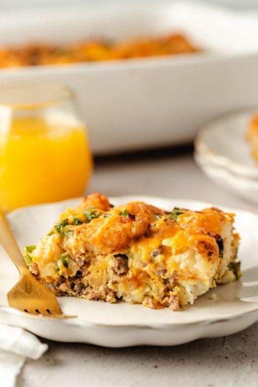 Venison Sausage and Apple Breakfast Bake