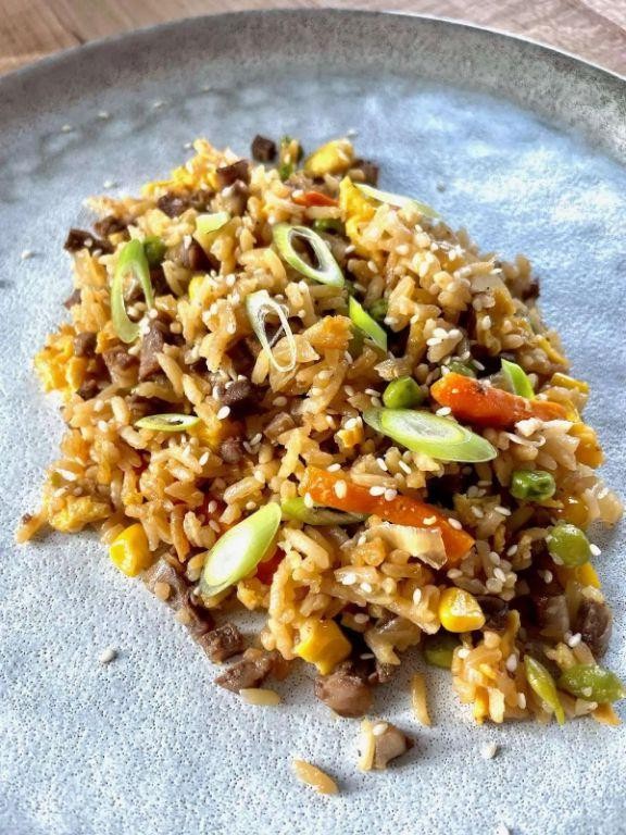 Venison and Brown Rice Medley