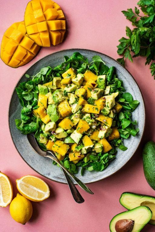 Vibrant Mango and Avocado Salad