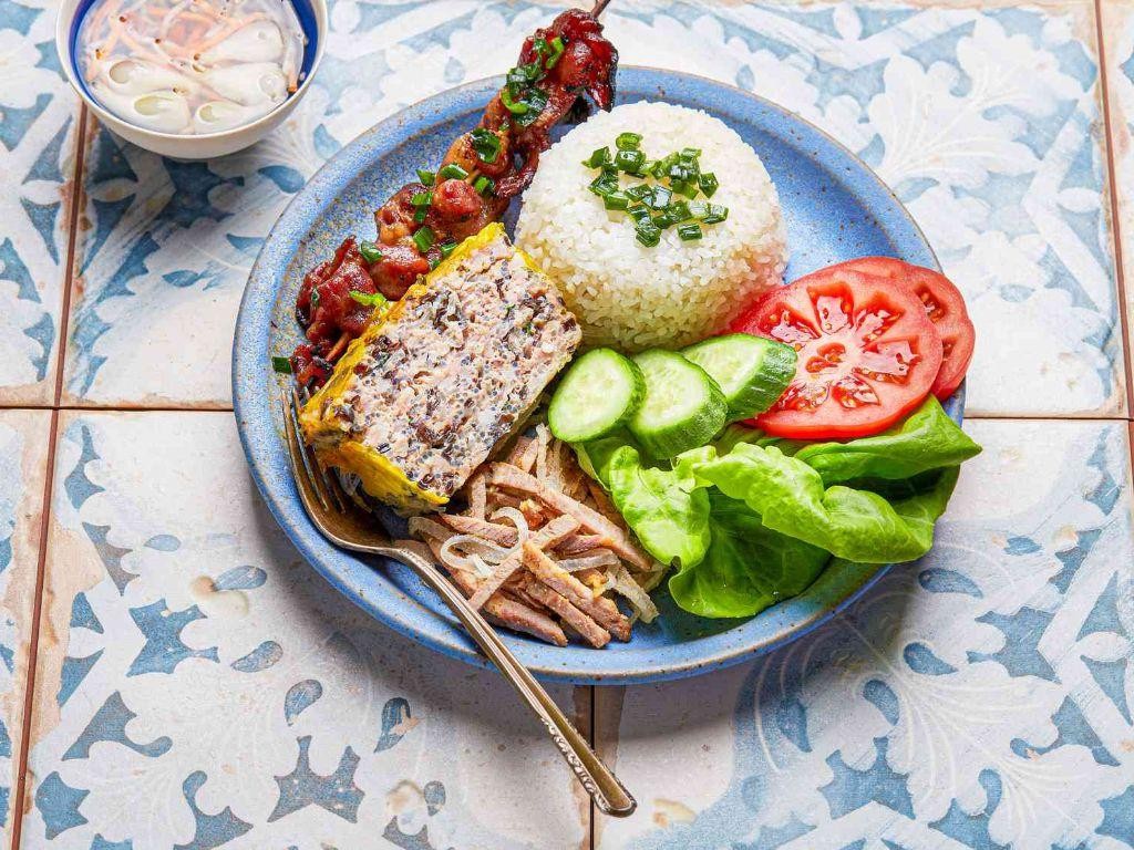Vietnamese Com Tam Broken Rice