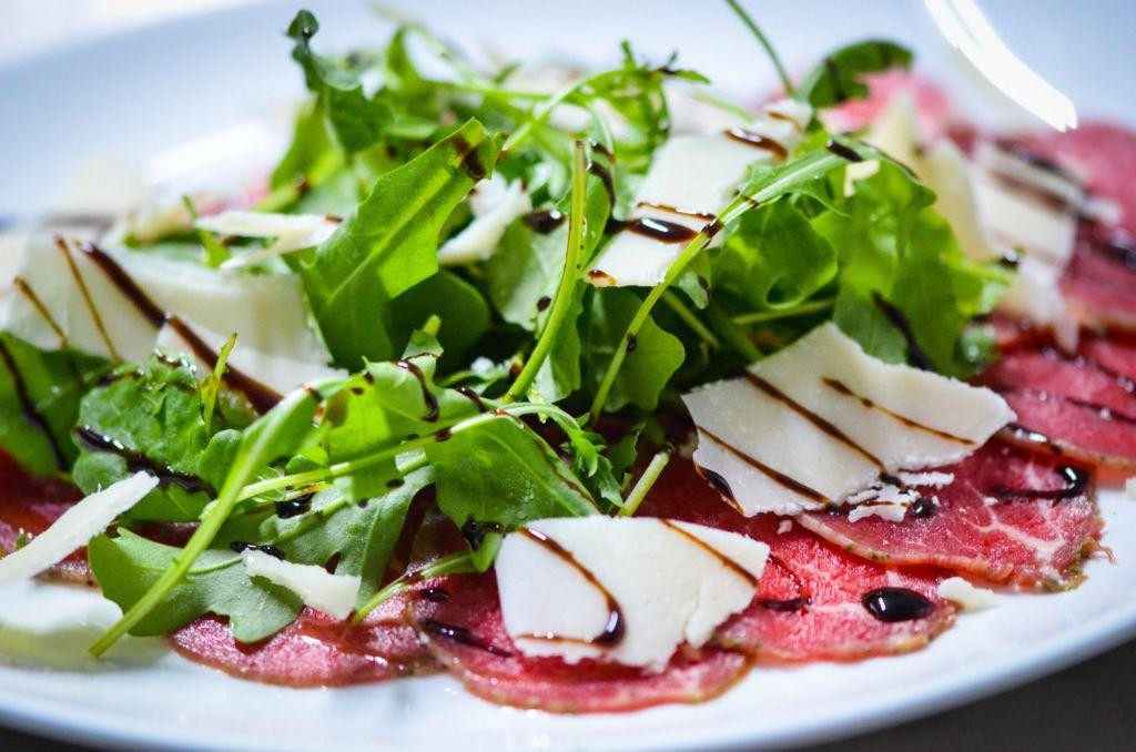 Wahoo Carpaccio with Basil and Olive Oil