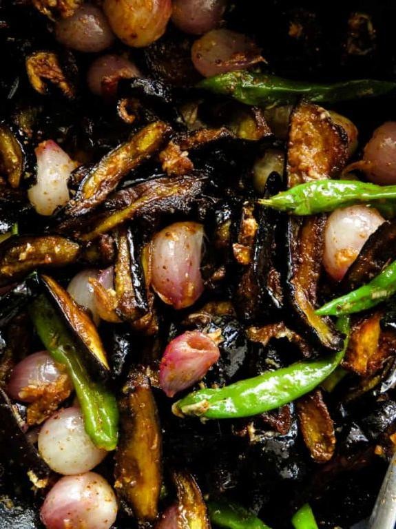 Wambatu Moju (Brinjal/Eggplant Pickle)