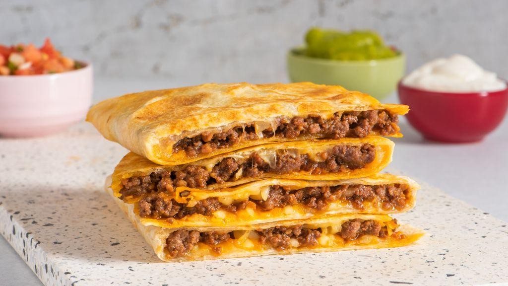 Warm Beef and Cheese Quesadillas