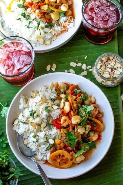 Warm Hominy and Tomato Salsa