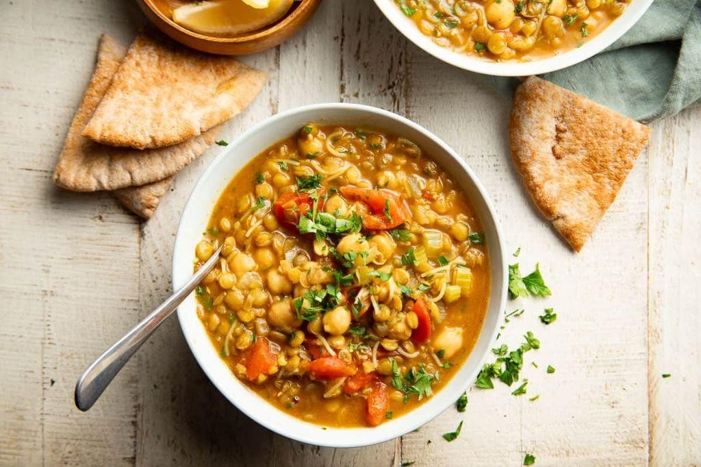 Warm Moroccan Harira Soup Jar Recipe