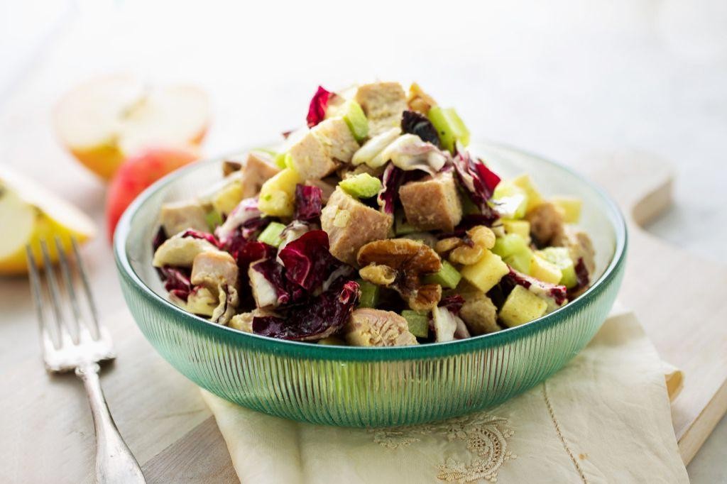 Warm Turkey and Apple Salad