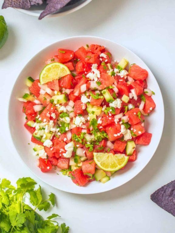 Watermelon Feta Chunky Salsa
