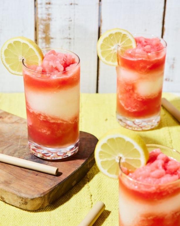 Watermelon Vodka Lemonade Slush