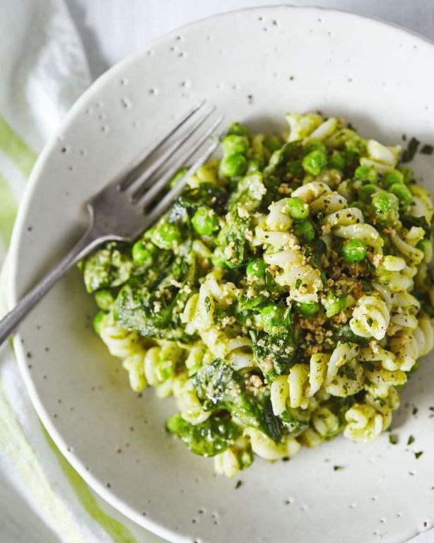 White Bean Pesto Pasta