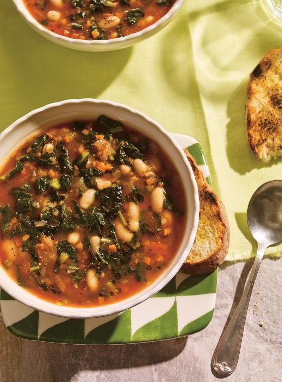 White Bean and Kale Minestrone