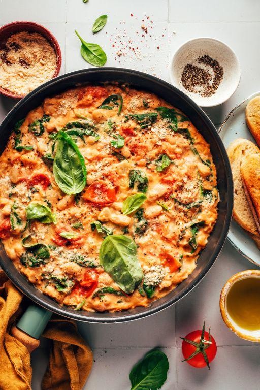 White Bean and Tomato Skillet