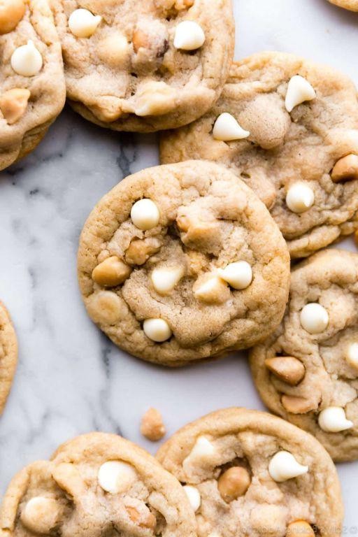 White Chocolate Chip Macadamia Nut Cookies