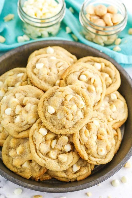 White Chocolate Macadamia Nut Cookies