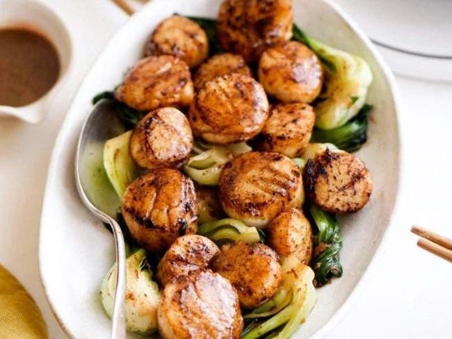 White Miso Butter Scallops