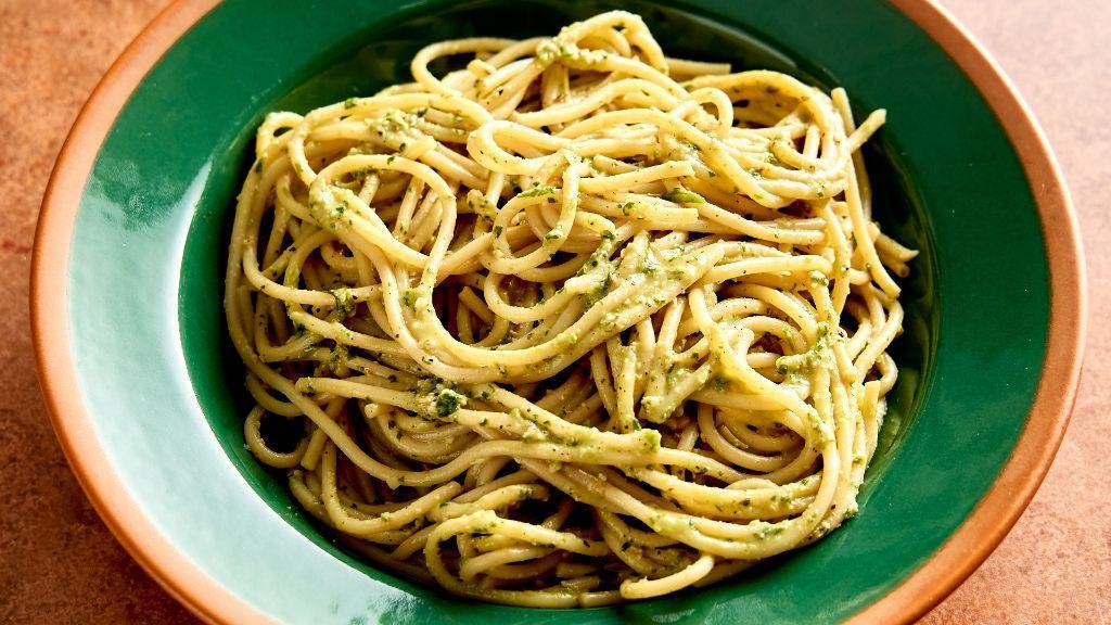 White Miso Pesto Pasta