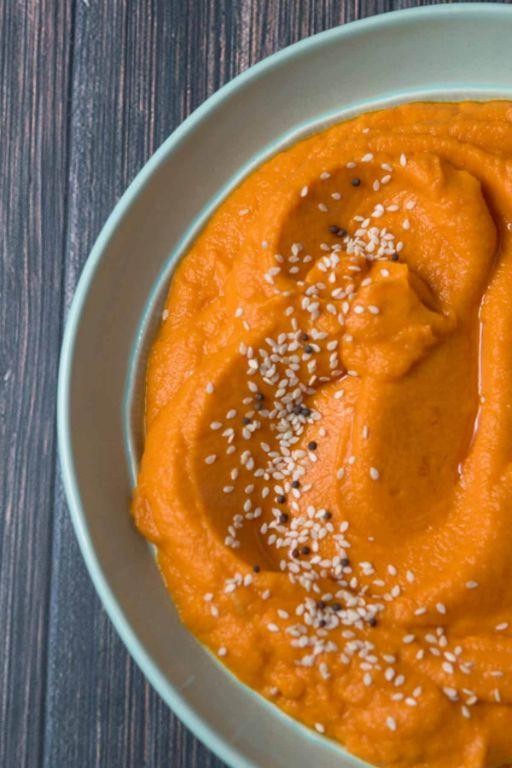 White Miso and Carrot Puree