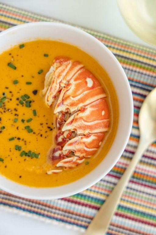 White Wine Lobster Bisque