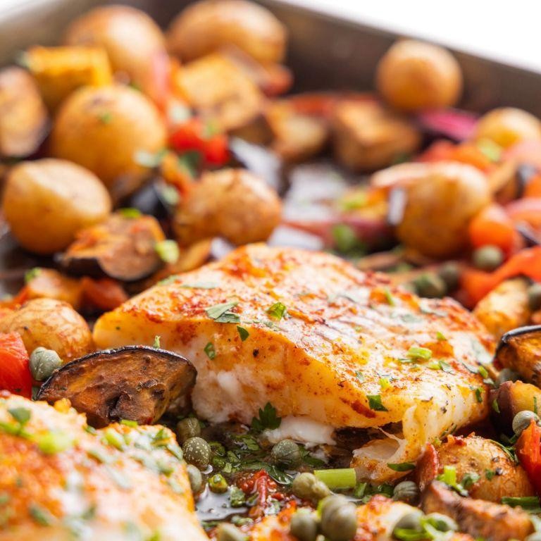 Whitefish and Potato Gentle Dish