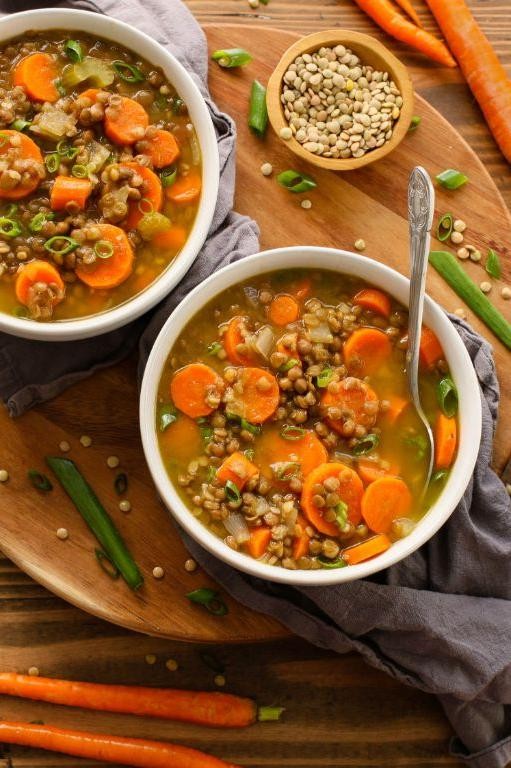 Whole Carrot and Lentil Stew