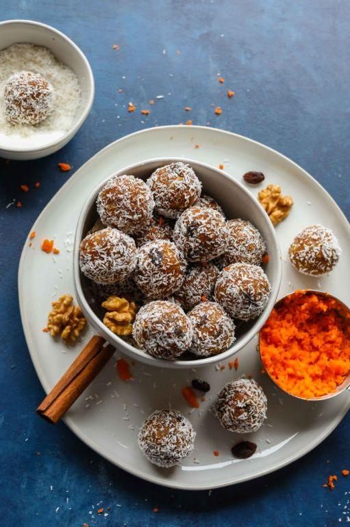 Whole Wheat & Carrot Yum Balls