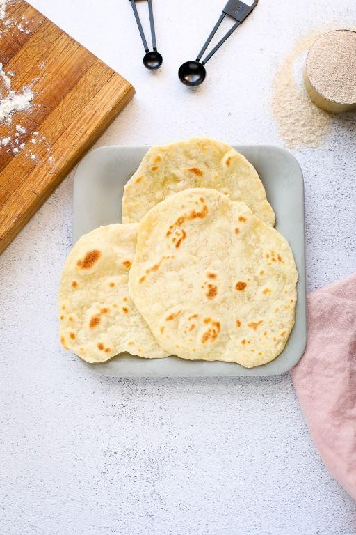 Whole Wheat Low Salt Flatbread