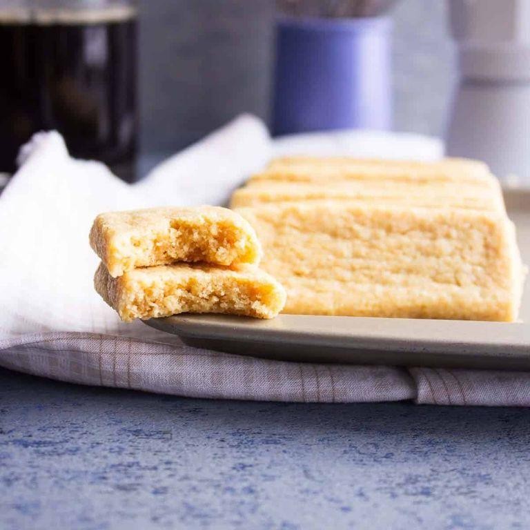 Whole Wheat Shortbread Cookies