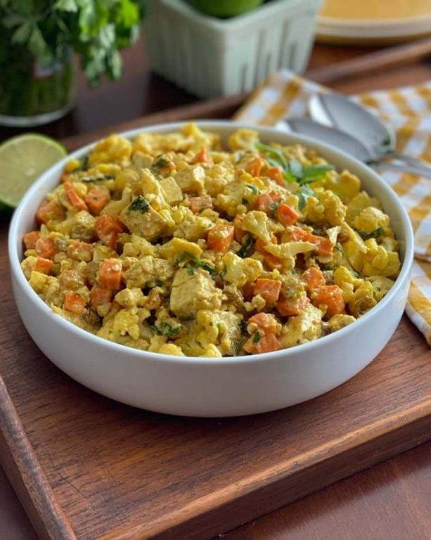 Whole30-Friendly Curried Cauliflower Salad