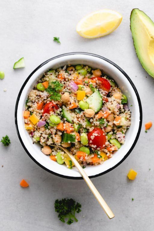 Wholesome Vegan Quinoa Salad