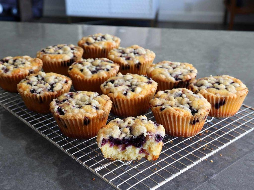 Wild Blueberry Crumb Cake
