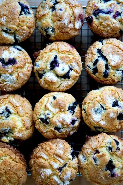 Wild Blueberry Lemon Muffins