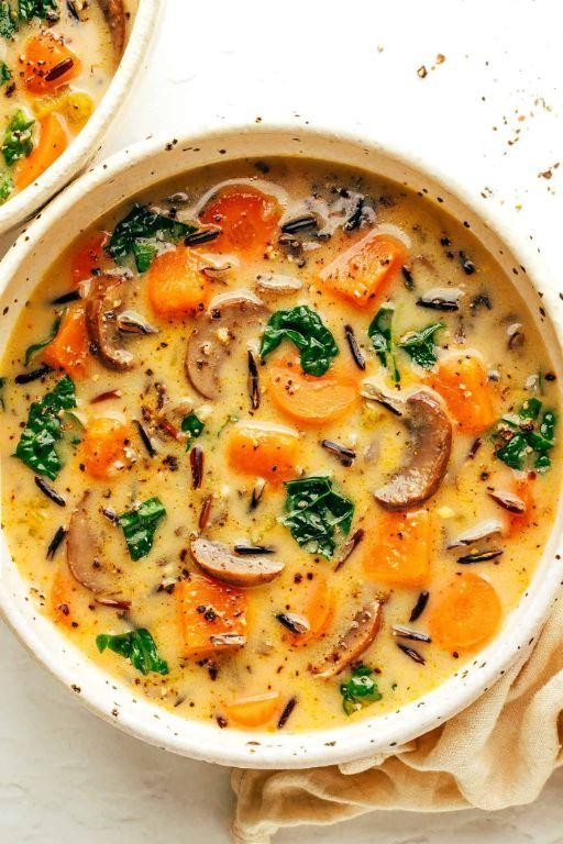 Wild Rice and Leek Autumn Soup