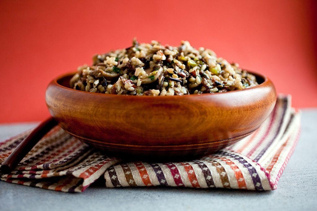 Wild Rice and Mushroom Stuffing