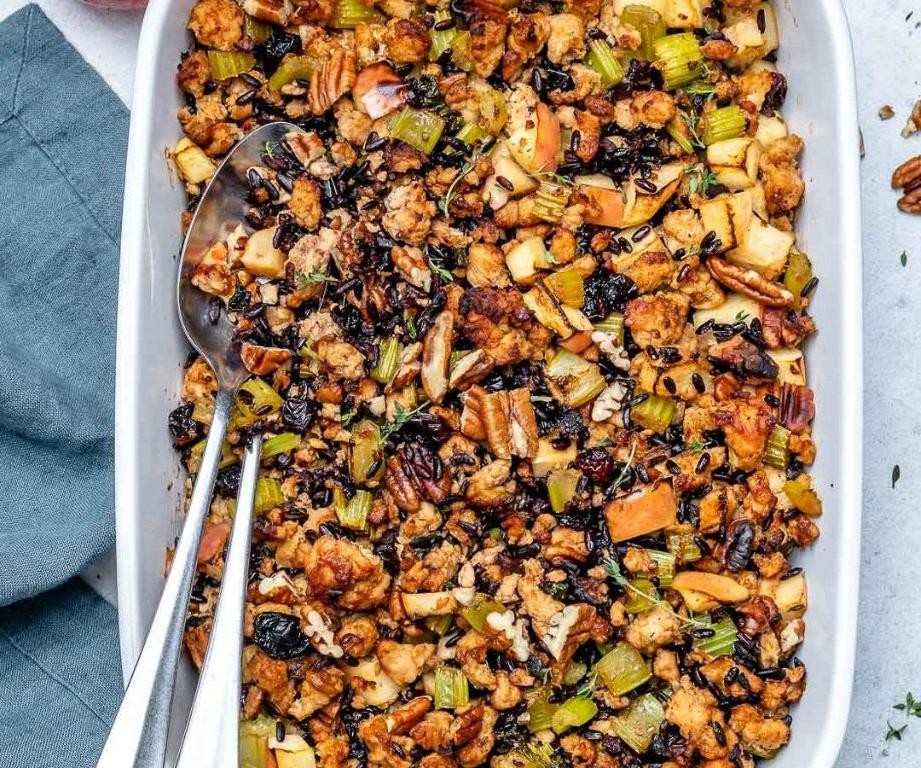 Wild Rice and Sausage Stove Top Stuffing
