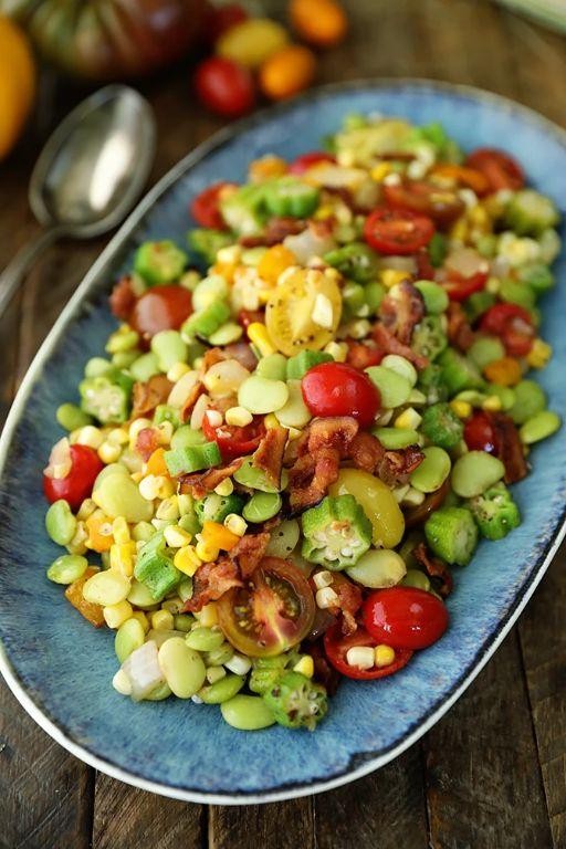 Yellow Bean and Corn Summer Succotash