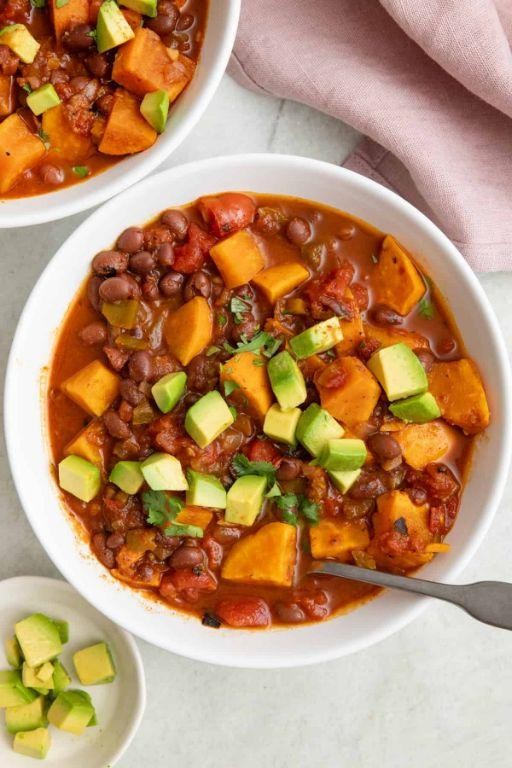 Yellow Bean and Sweet Potato Chili