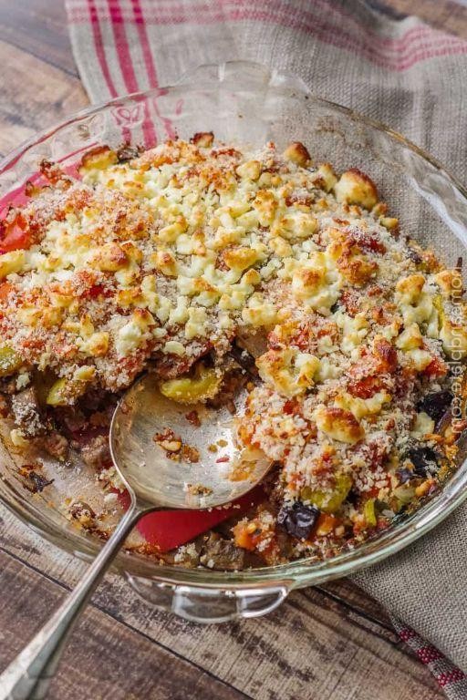 Yellow Squash and Eggplant Casserole