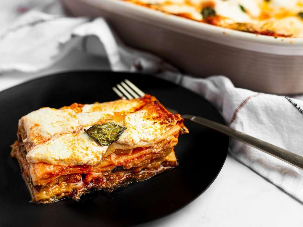 Yellow Squash and Eggplant Lasagna