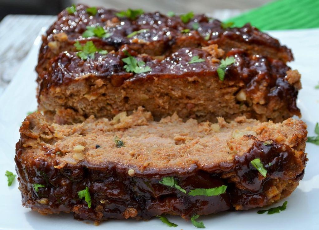 Zesty BBQ Turkey Meatloaf