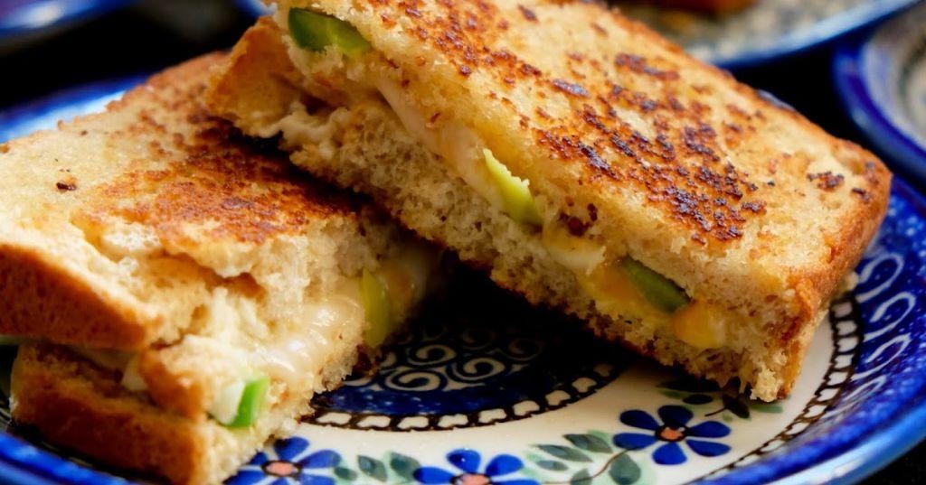 Zesty Banana Pepper Grilled Cheese