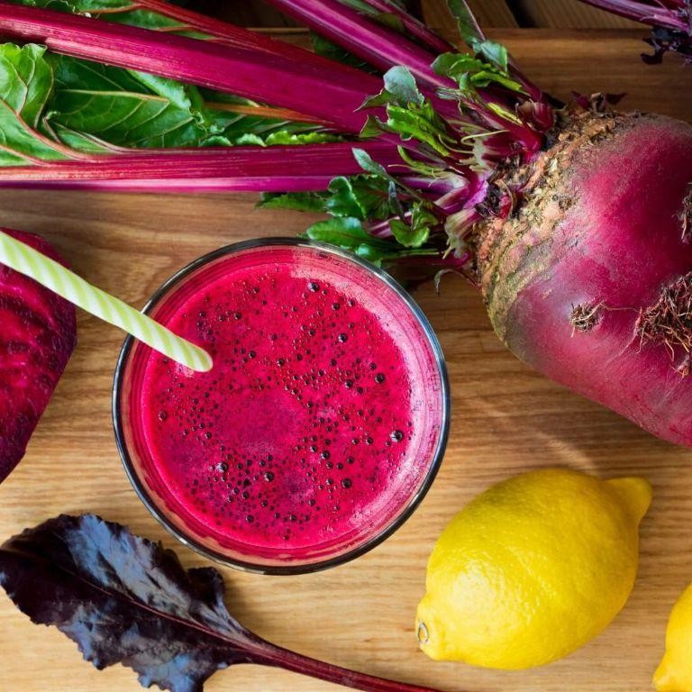 Zesty Beet and Lemon Flush