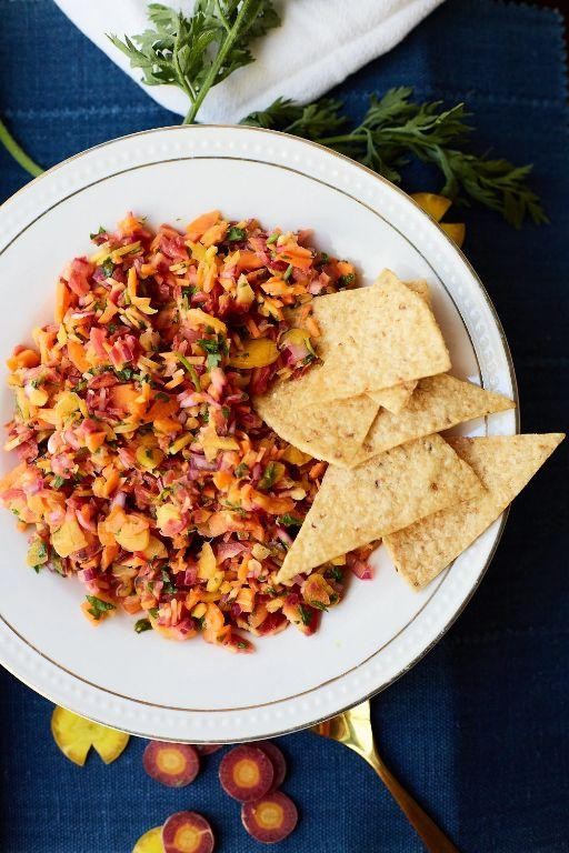Zesty Carrot and Cilantro Salsa