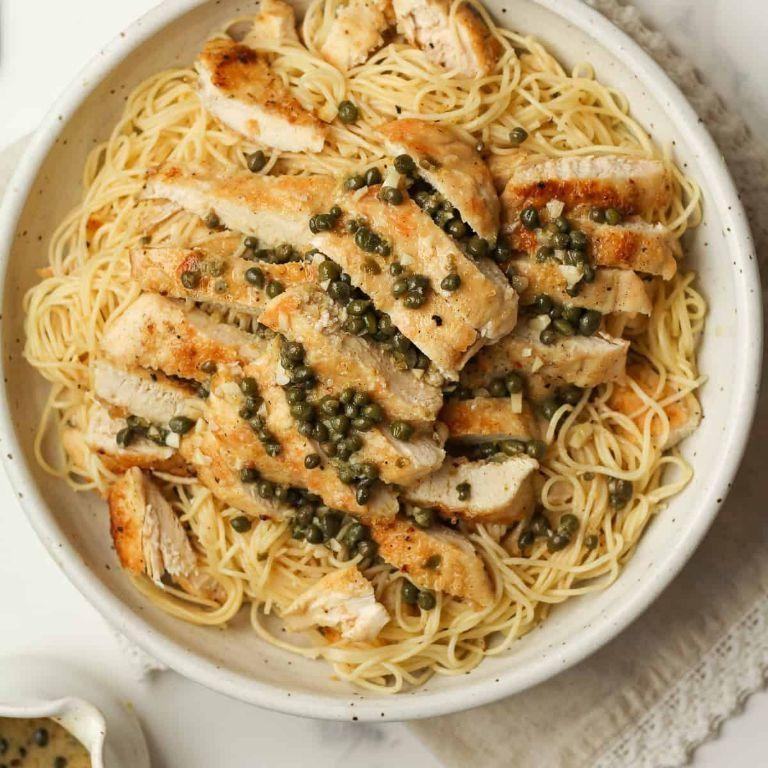 Zesty Chicken Piccata Pasta