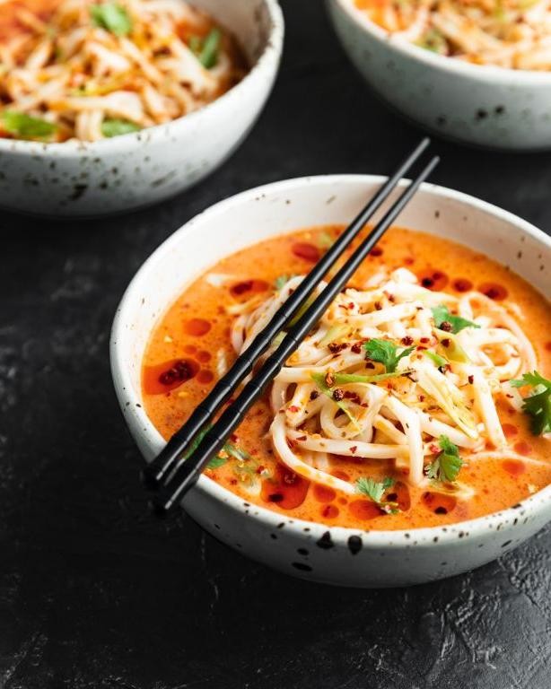 Zesty Chili Oil Udon Soup