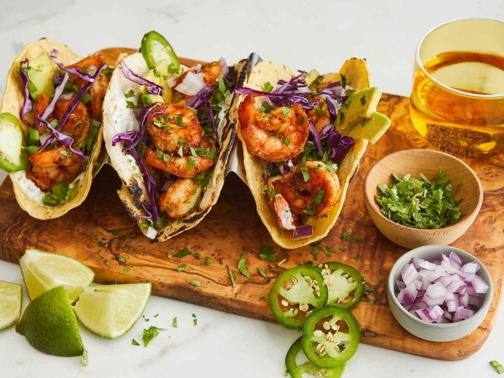 Zesty Cilantro Lime Shrimp Tacos