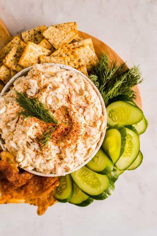 Zesty Citrus and Herb Fish Dip