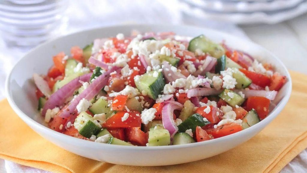 Zesty Cucumber and Tomato Salad