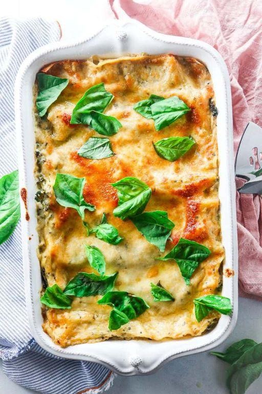 Zesty Kale and Lemon Lasagna